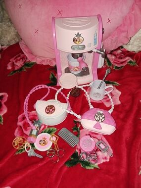 Disney Princess Style Series Play Espresso Machine Toy Play Purses Dress Up